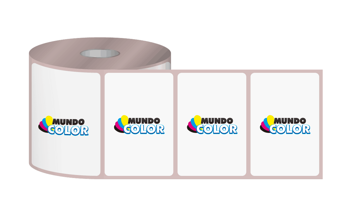 Mundo Color ColorGraf Soluções Gráficas Gráfica Em Rio Claro-SP Etiquetas Térmicas Em Branco